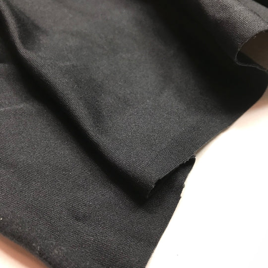 Vancouver Mandatory Attire - Poly/Spandex Knit - Black - 1M Bundle (6602444472433)