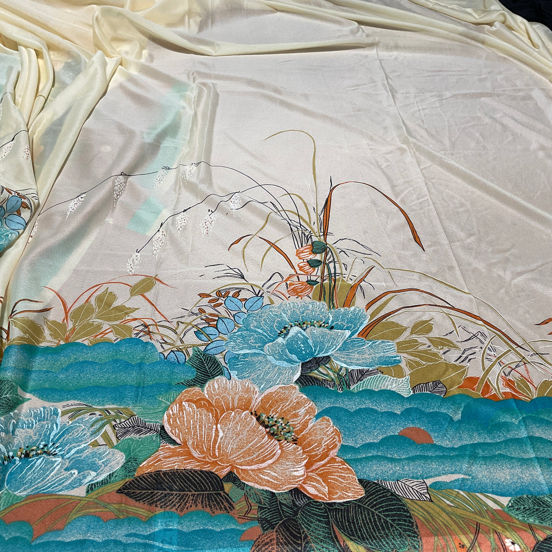 Perfect For Summer - Poly Knit - Yellow Multi Floral - Bundles (6602449649777)