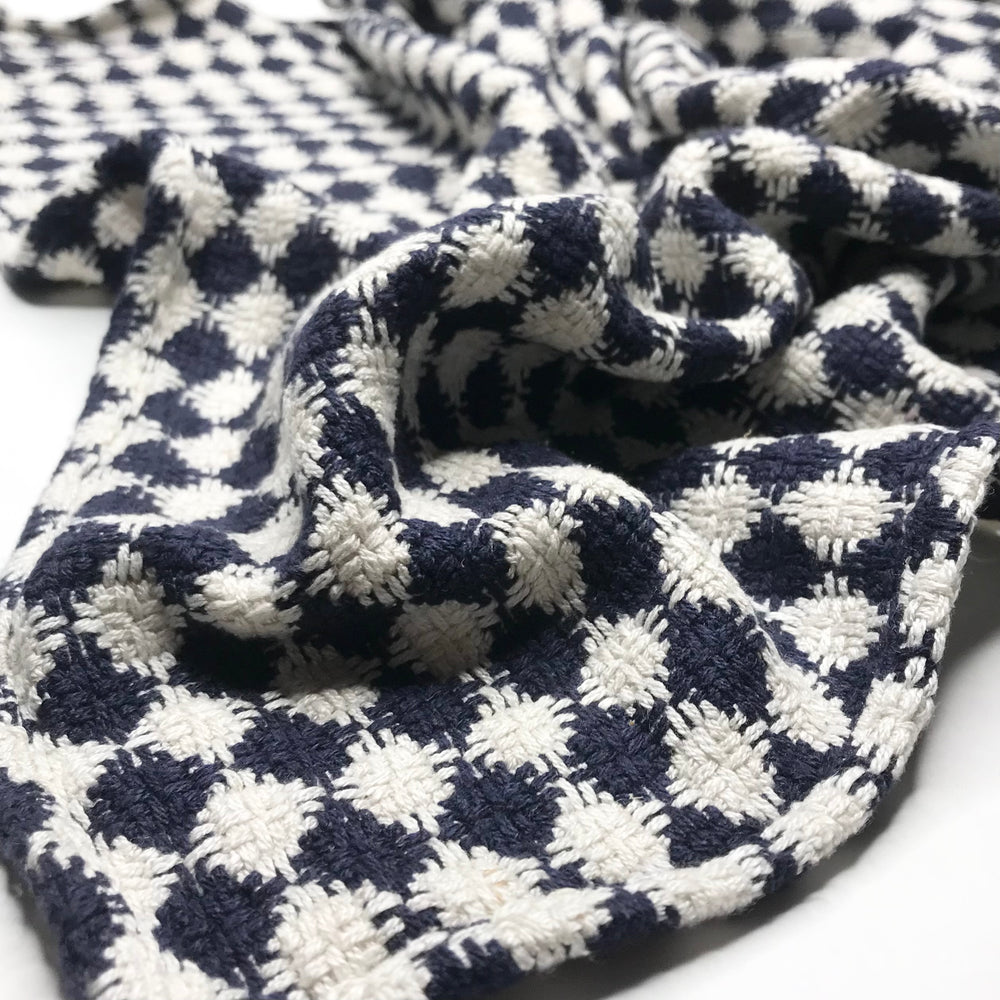 Checkers Lunch - Poly/Cotton Woven - Black/White Geometric - 1.1M Bundle (6602971775089)