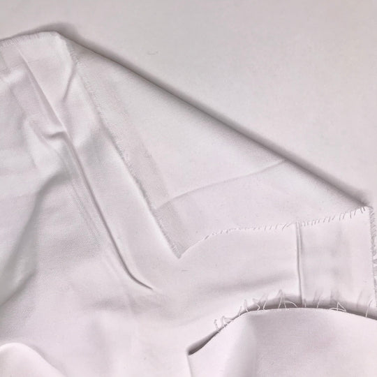 Dreaming Of White Shorts - Twill Weave Cotton/Spandex Woven - White - 1.95M Bundle (6603808178289)