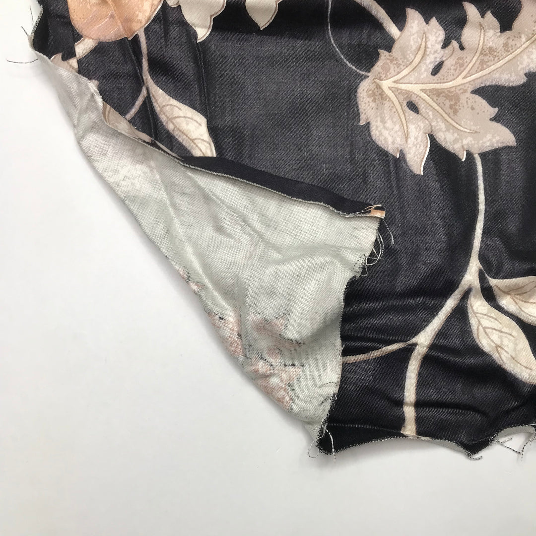 Neutral Lotus - Cotton Blend Woven - Black Multi Floral - 1.6M Bundle (6603808899185)
