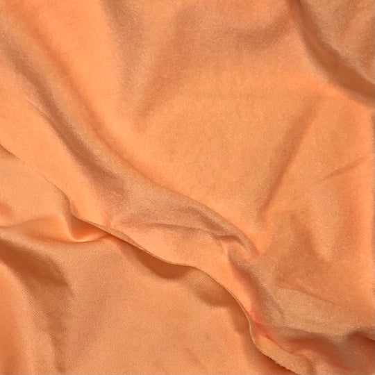 Orange Flavour - Jersey Fleece Poly Knit - Light Orange - 1.6M Bundle (6605497860209)