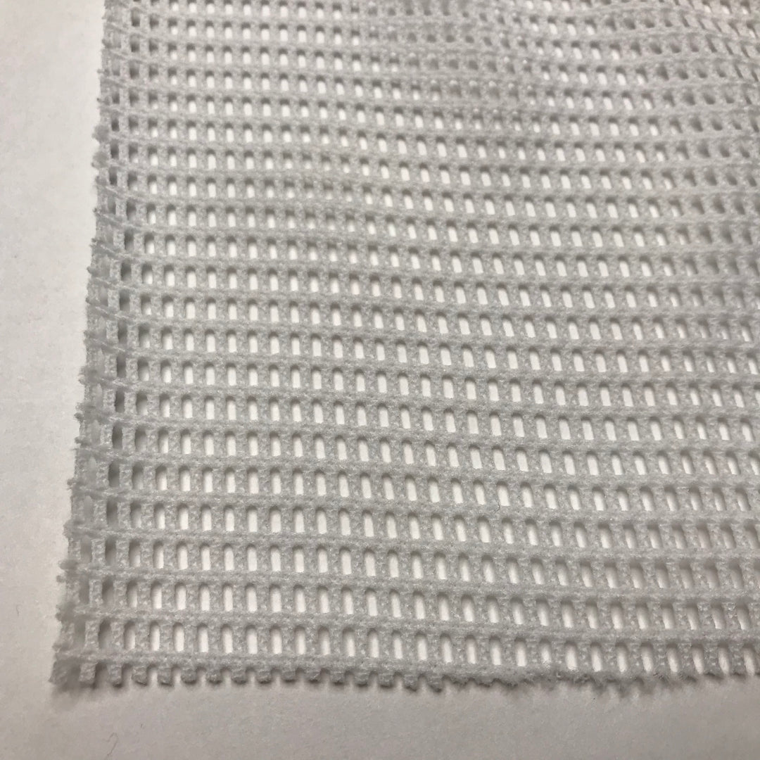 Nom Nom - Mesh Poly Knit - White - 1M Bundle (6606083883121)