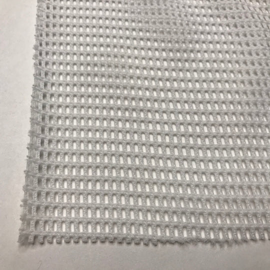 Nom Nom - Mesh Poly Knit - White - 1M Bundle (6606083883121)