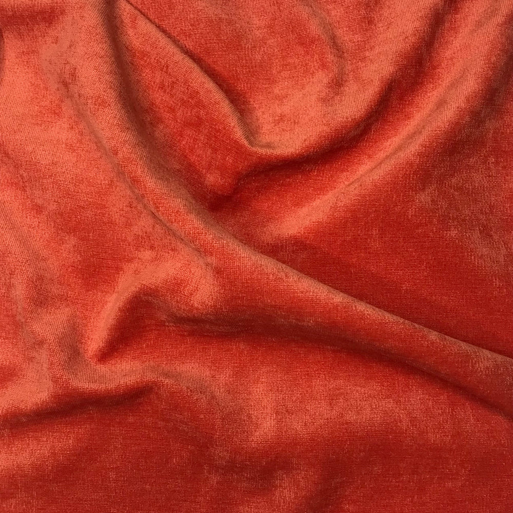 Orange Ya Glad - Poly Woven - Orange - 1/2 Meter (6606574190705)