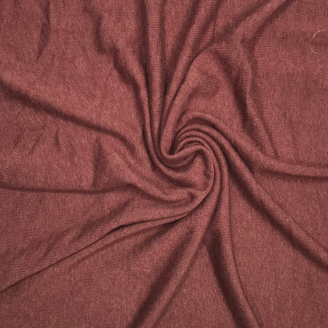Rusty Wine - Jersey Bamboo Knit - Light Burgundy - 0.5M Bundle (6608226680945)