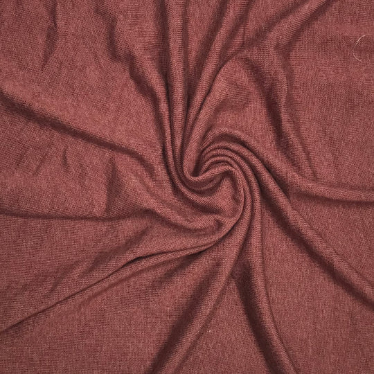 Rusty Wine - Jersey Bamboo Knit - Light Burgundy - 0.5M Bundle (6608226680945)