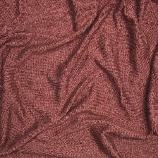 Rusty Wine - Jersey Bamboo Knit - Light Burgundy - 0.5M Bundle (6608226680945)