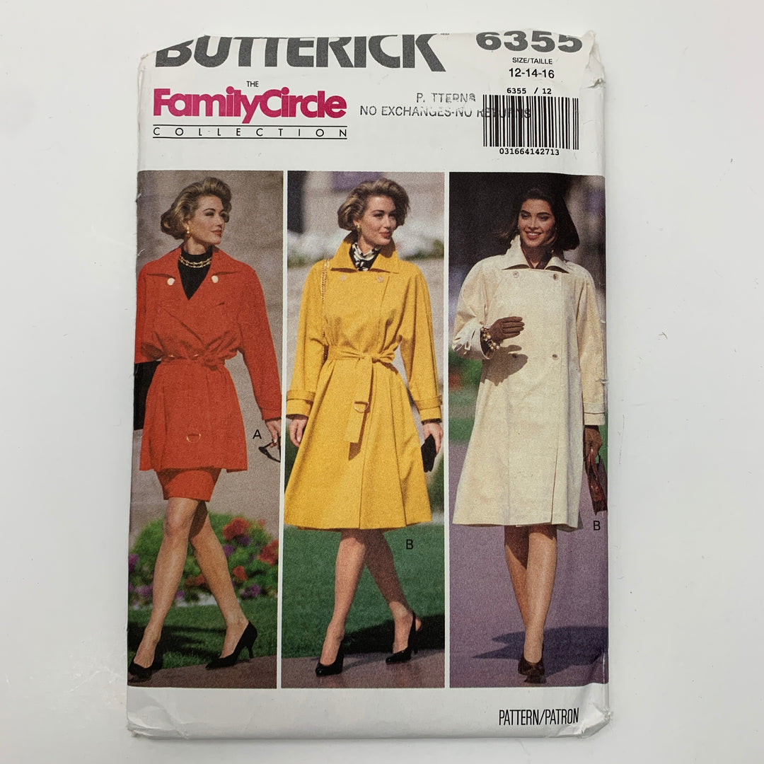 Sewing Pattern - Womenswear - Butterick 6355 (6608562094193)