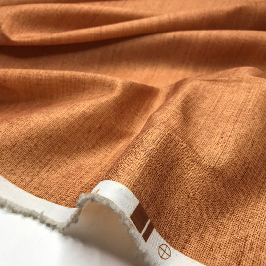 Laguna Beach - Poly Woven - Orange - 1/2 Meter (6608567107697)