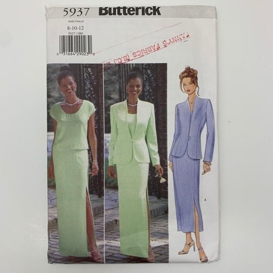 Sewing Pattern - Womenswear - Butterick 5937 (6608577134705)