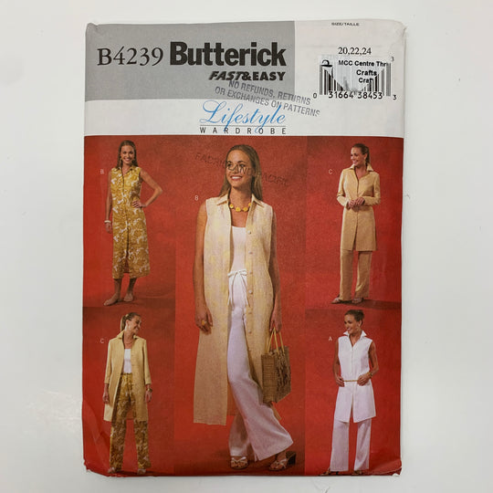 Sewing Pattern - Womenswear - Butterick B4239 (6608577200241)