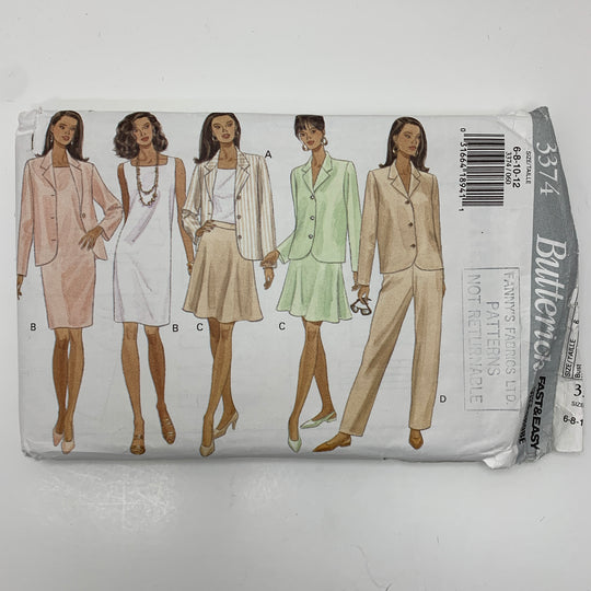 Sewing Pattern - Womenswear - Butterick 3374 (6608582475889)