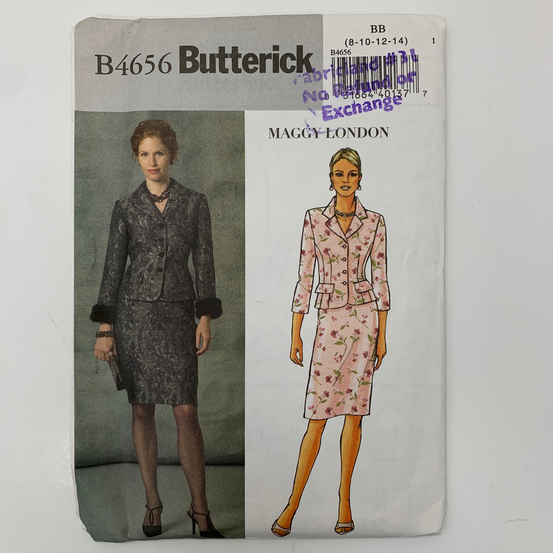 Sewing Pattern - Womenswear - Butterick B4656 (6608582967409)
