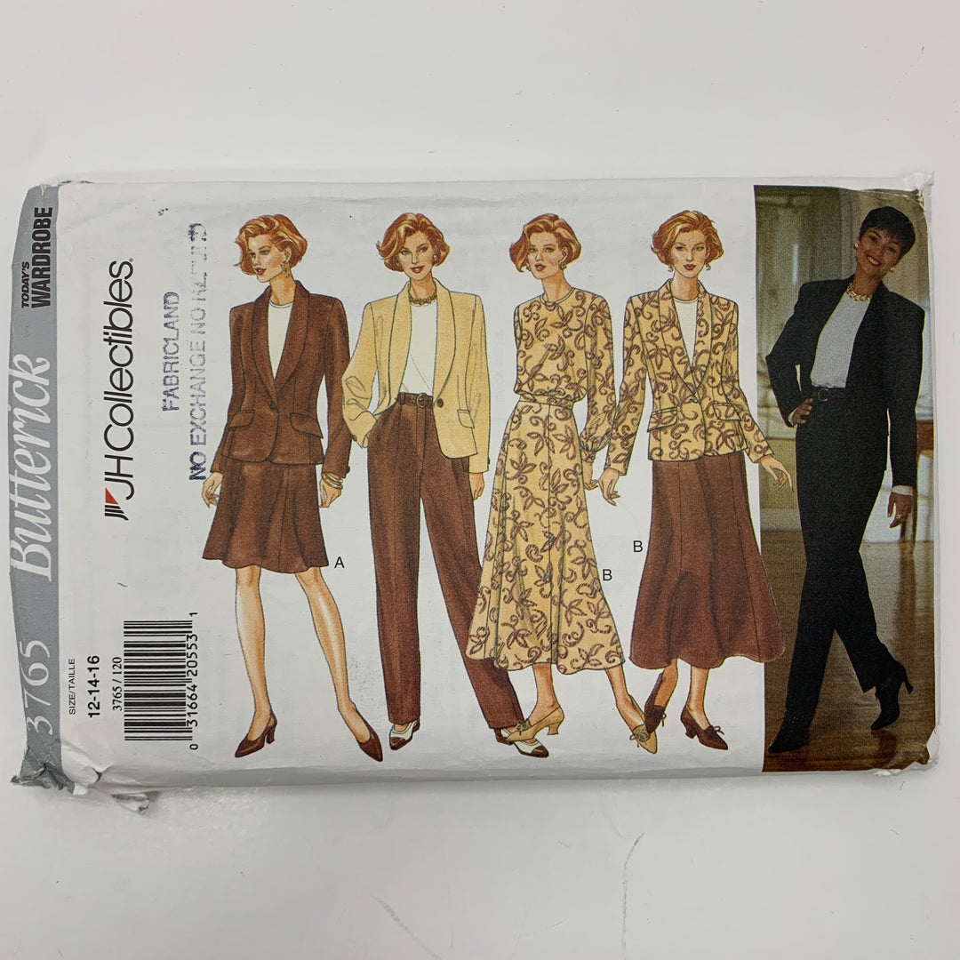 Sewing Pattern - Womenswear - Butterick 3765 (6608583786609)