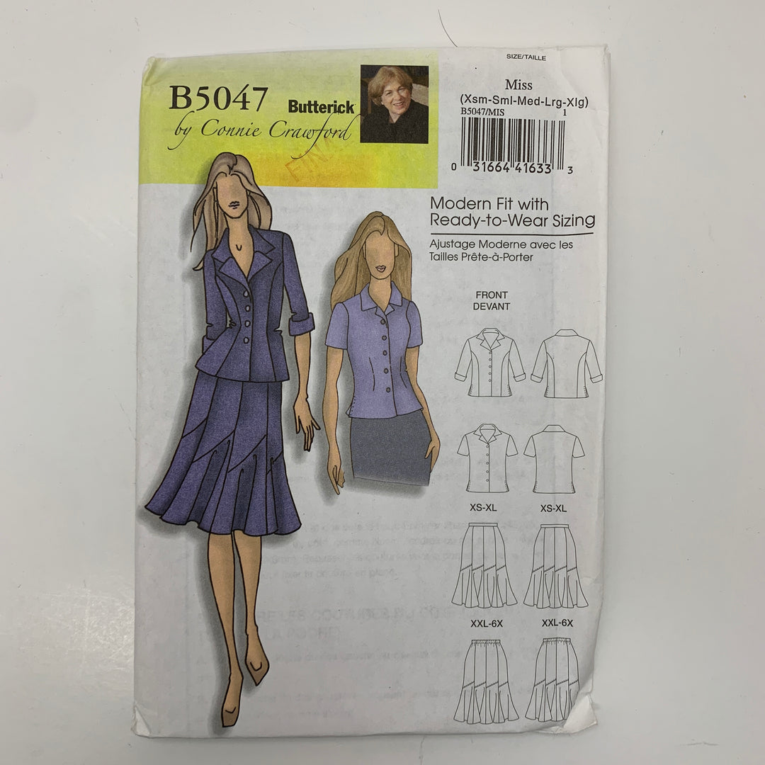 Sewing Pattern - Womenswear - Butterick B5047 (6608589095025)