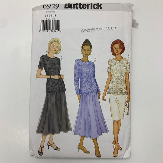 Sewing Pattern - Womenswear - Butterick 6929 (6608589717617)