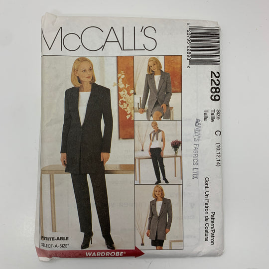 Sewing Pattern - Womenswear - McCall&