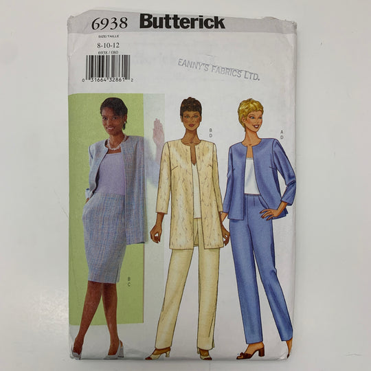 Sewing Pattern - Womenswear - Butterick 6938 (6608590831729)