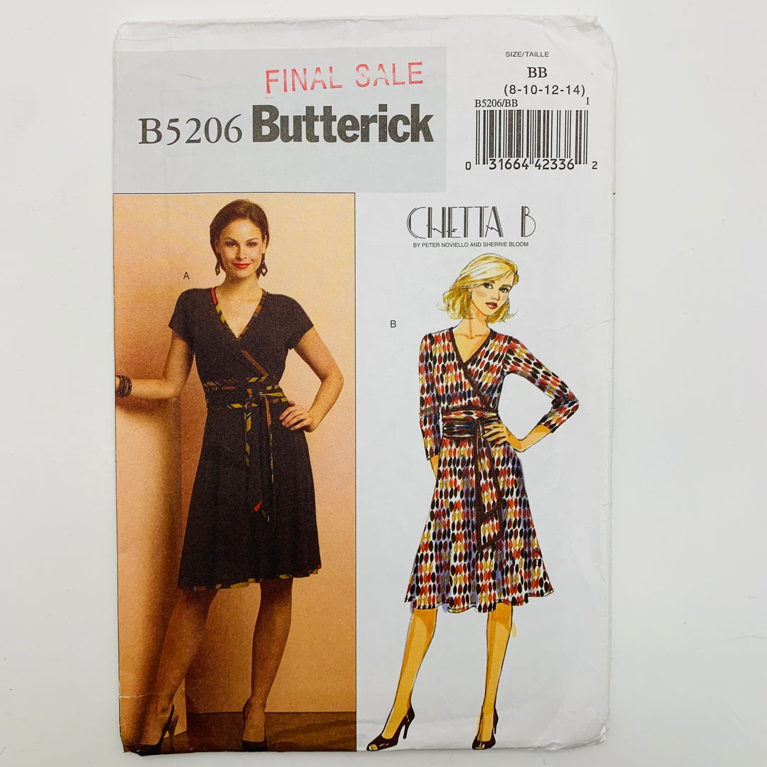 Sewing Pattern - Womenswear - Butterick B5206 (6609242030193)