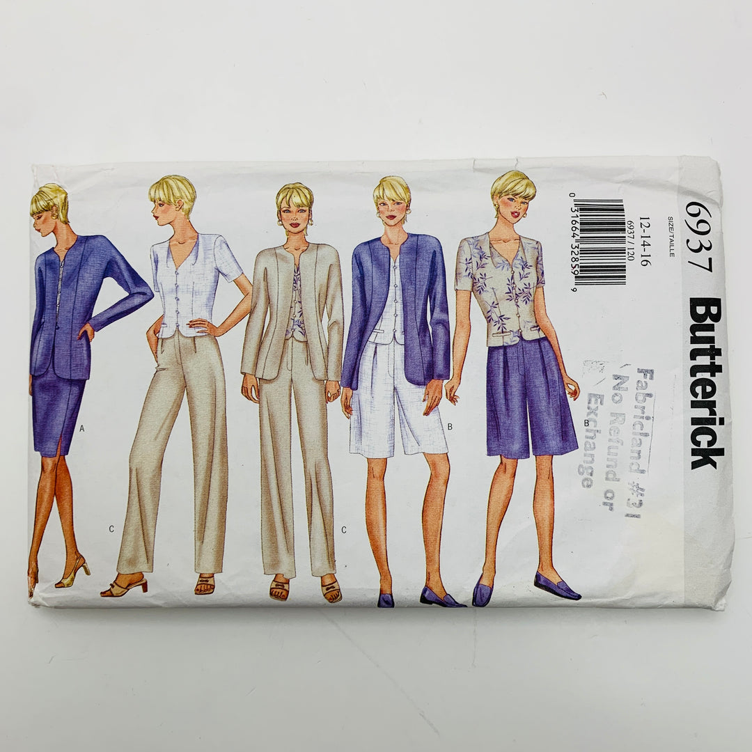 Sewing Pattern - Womenswear - Butterick 6937 (6609279615089)