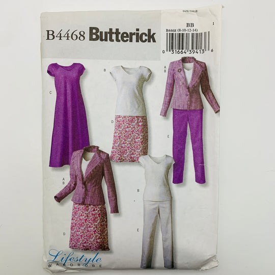 Sewing Pattern - Womenswear - Butterick B4468 (6609291608177)