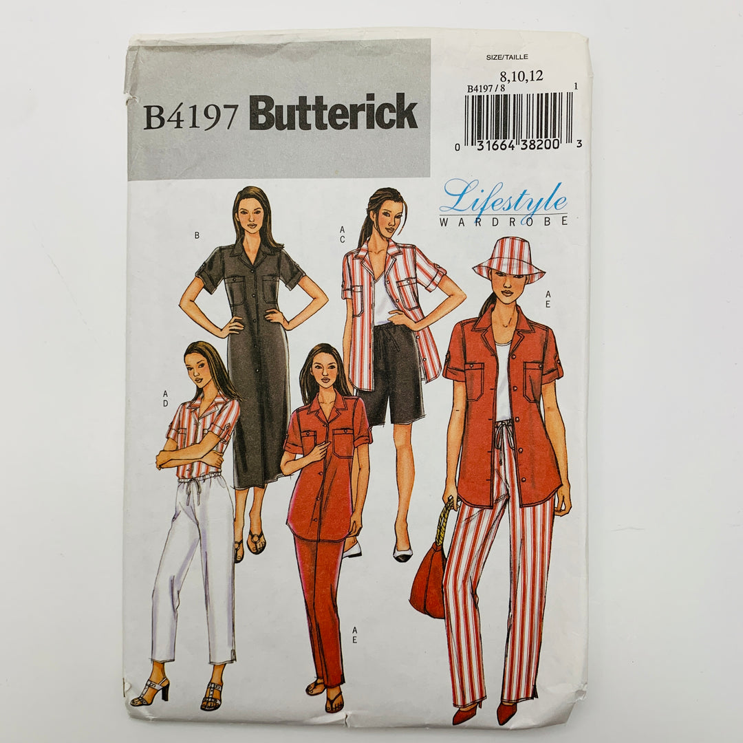 Sewing Pattern - Womenswear - Butterick B4197 (6609292984433)