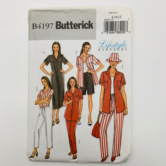 Sewing Pattern - Womenswear - Butterick B4197 (6609292984433)