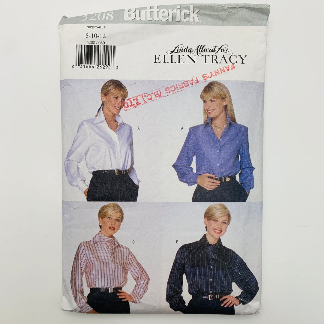 Sewing Pattern - Womenswear - Butterick 5208 (6609327521905)