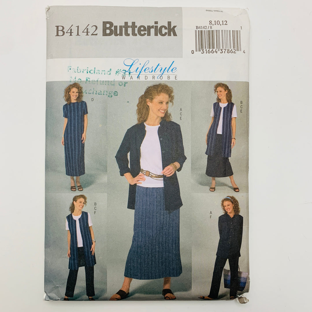 Sewing Pattern - Womenswear - Butterick B4142 (6609333682289)