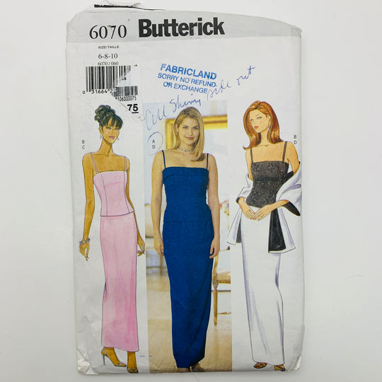 Sewing Pattern - Womenswear - Butterick 6070 (6609338957937)