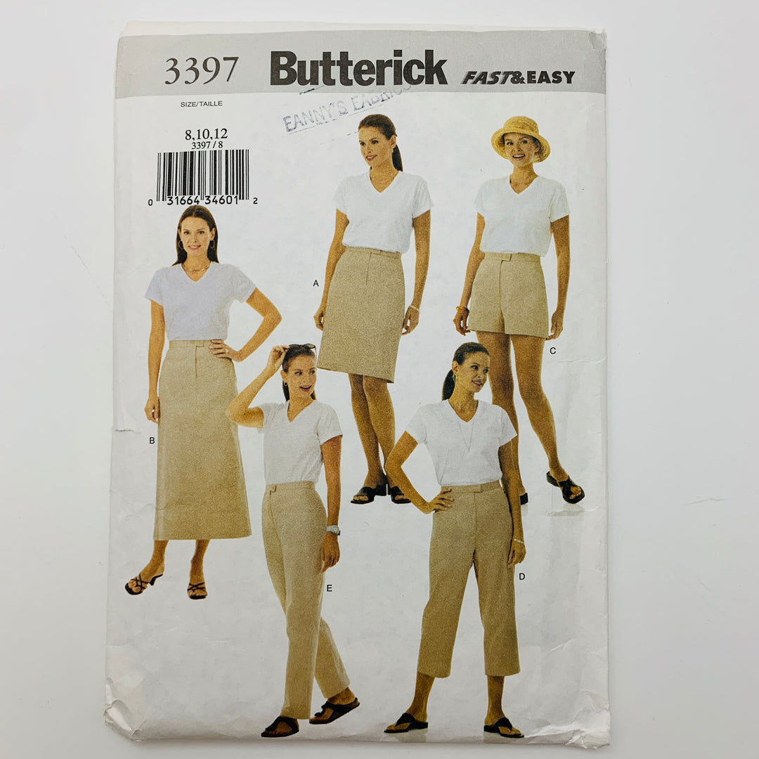 Sewing Pattern - Womenswear - Butterick 3397 (6609754226801)