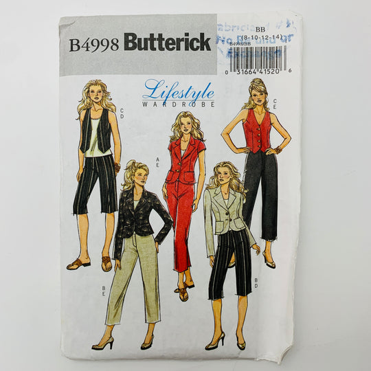 Sewing Pattern - Womenswear - Butterick B4998 (6609760583793)