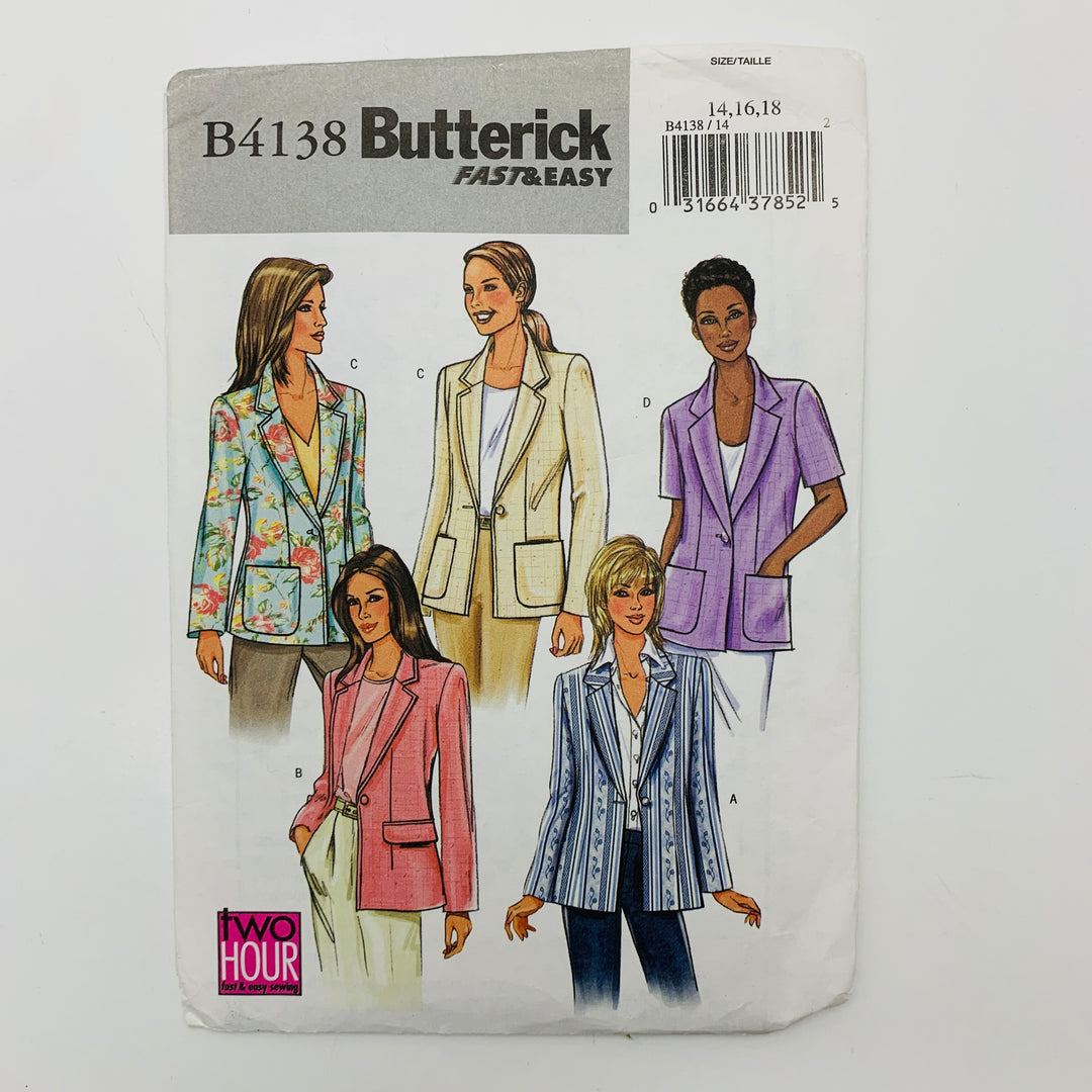 Sewing Pattern - Womenswear - Butterick B1438 (6609783128177)