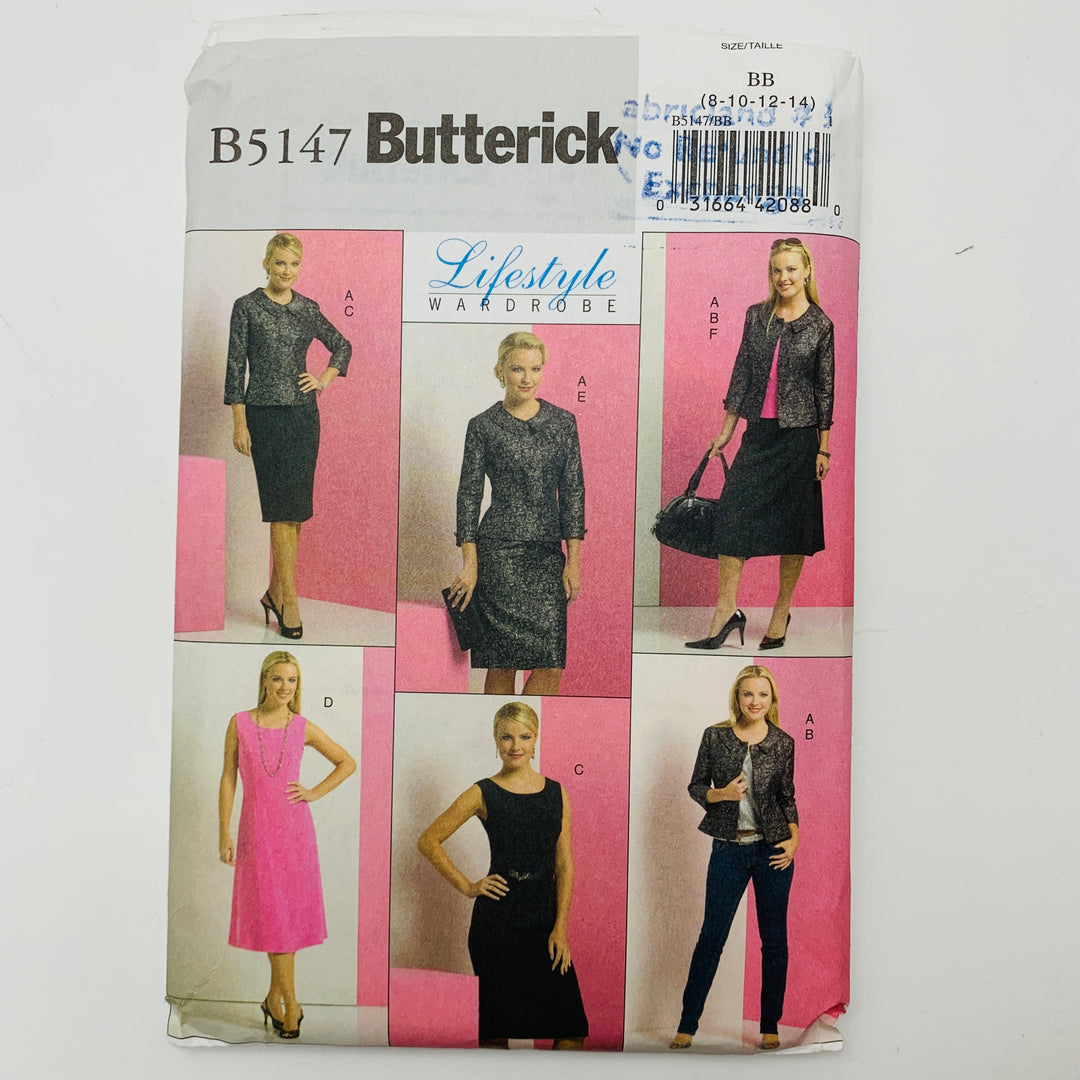 Sewing Pattern - Womenswear - Butterick B5147 (6609787584625)