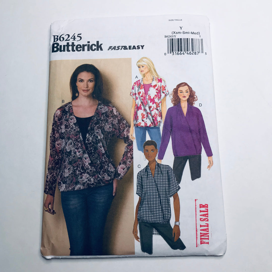 Sewing Pattern - Womenswear - Butterick B6245 (6609834279025)