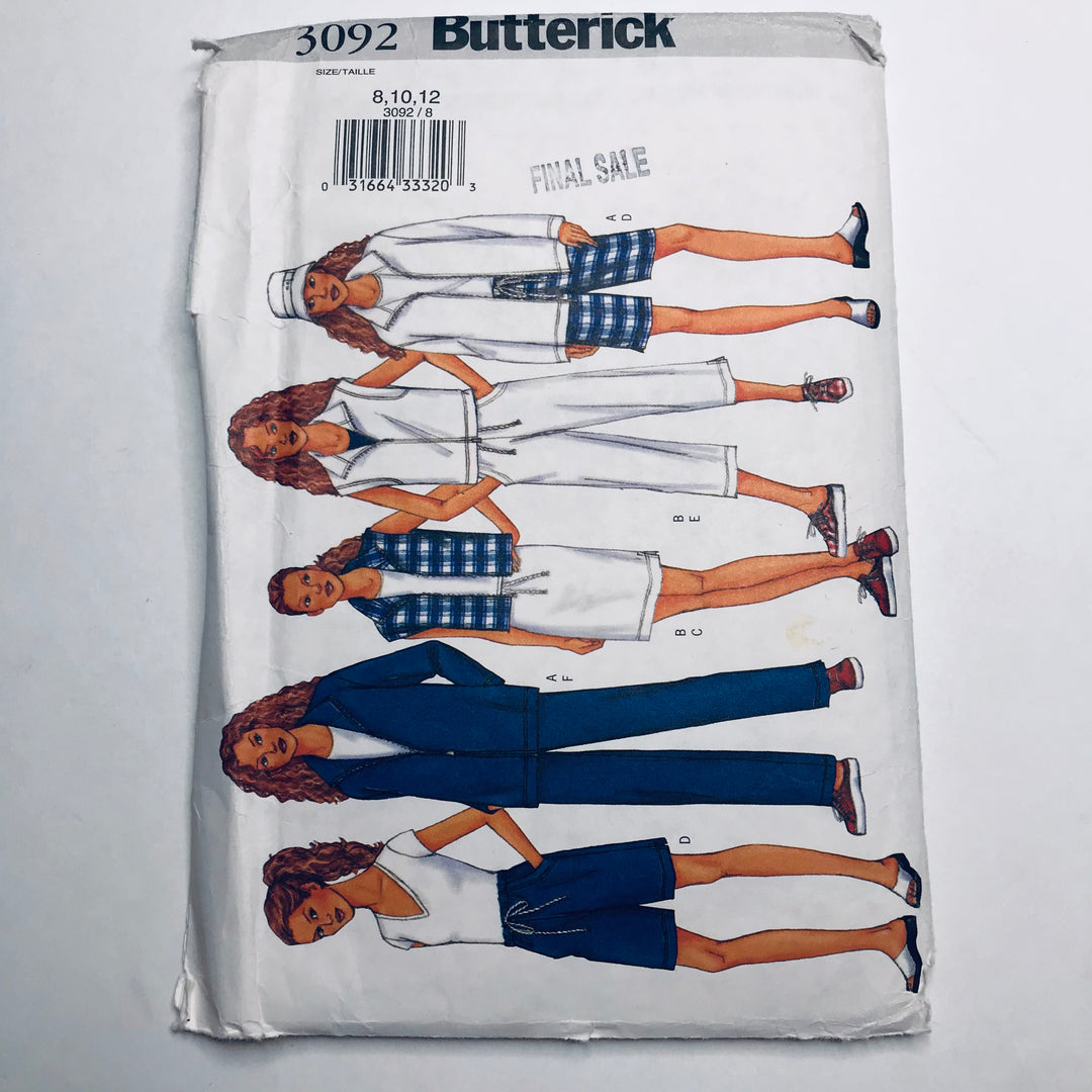 Sewing Pattern - Womenswear - Butterick 3092 (6609838407793)