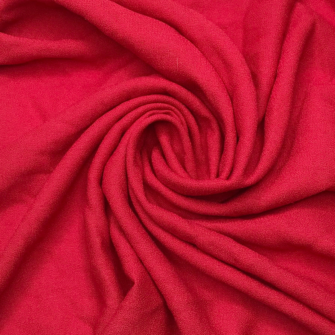 Beer Coaster Red - Crepe Wool Woven - Red - 1.1M Bundle (6614384410737)