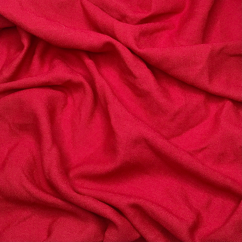 Beer Coaster Red - Crepe Wool Woven - Red - 1.1M Bundle (6614384410737)