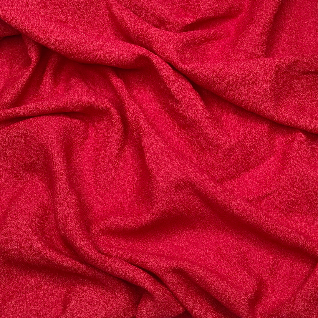 Beer Coaster Red - Crepe Wool Woven - Red - 1.1M Bundle (6614384410737)
