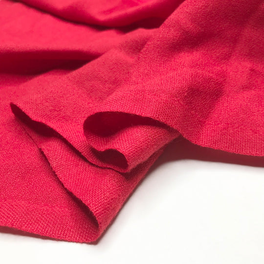 Beer Coaster Red - Crepe Wool Woven - Red - 1.1M Bundle (6614384410737)