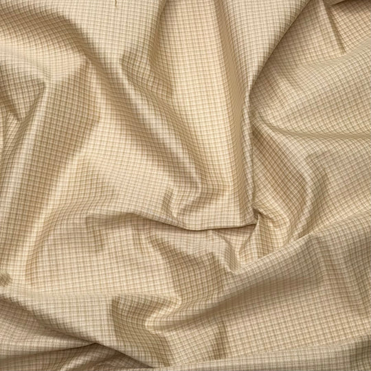 Scottish Pale Ale - Poly/Nylon Woven - Beige/Cream Plaid - 1.7M Bundle (6614390308977)