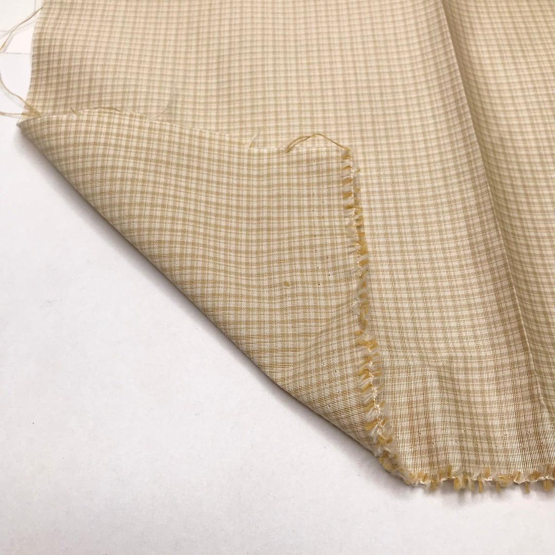 Scottish Pale Ale - Poly/Nylon Woven - Beige/Cream Plaid - 1.7M Bundle (6614390308977)