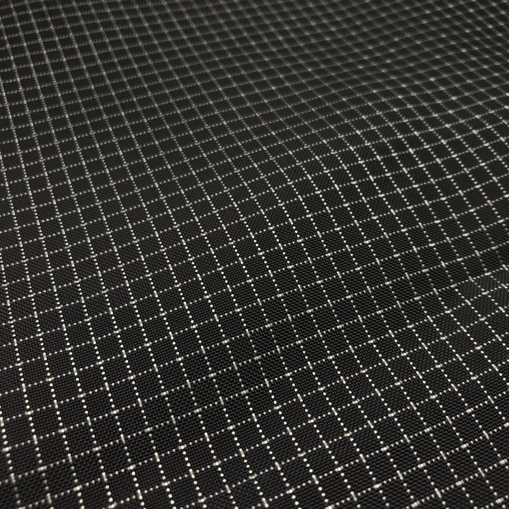 Work Apron - Waterproof Nylon Woven - Black/White Windowpane - 0.75M Bundle (6614715662449)