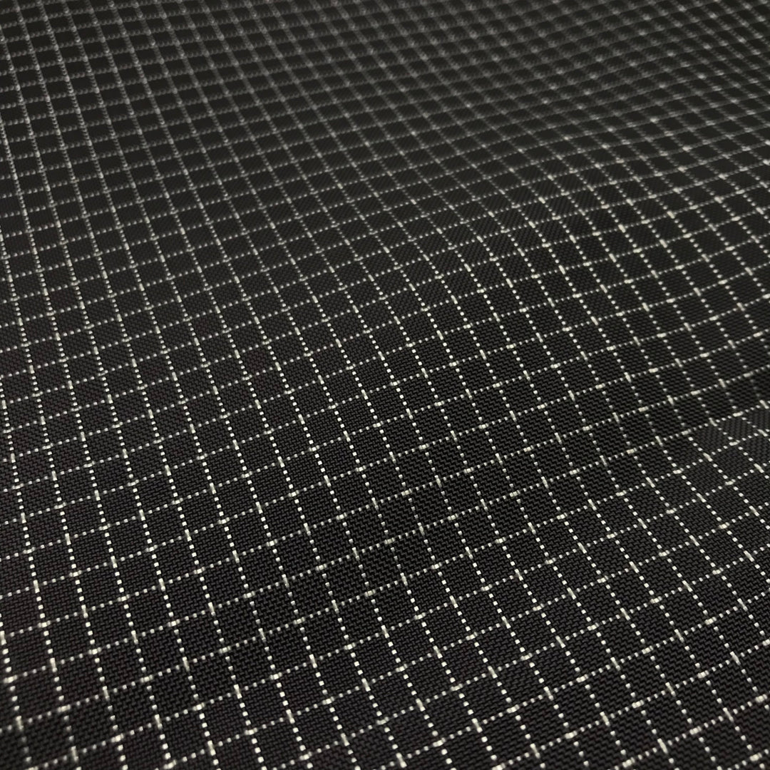 Work Apron - Waterproof Nylon Woven - Black/White Windowpane - 0.75M Bundle (6614715662449)