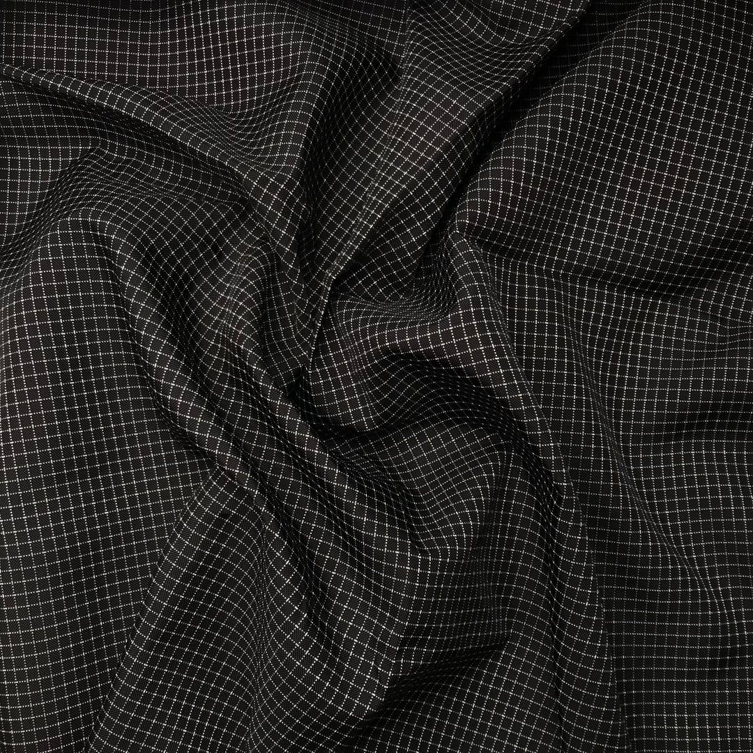 Work Apron - Waterproof Nylon Woven - Black/White Windowpane - 0.75M Bundle (6614715662449)