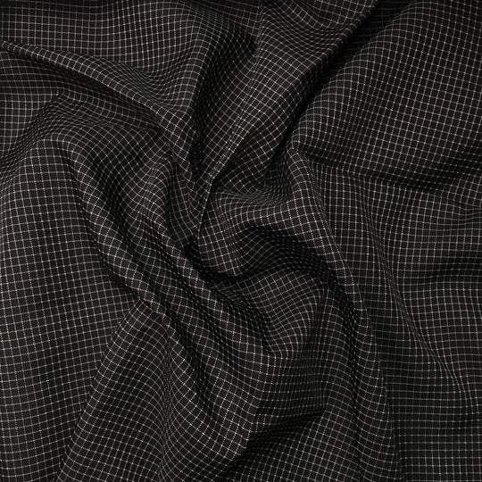 Work Apron - Waterproof Nylon Woven - Black/White Windowpane - 0.75M Bundle (6614715662449)
