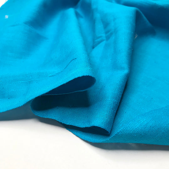 Azure Brew Label - Linen Woven - Blue - 0.55M Bundle (6615724359793)