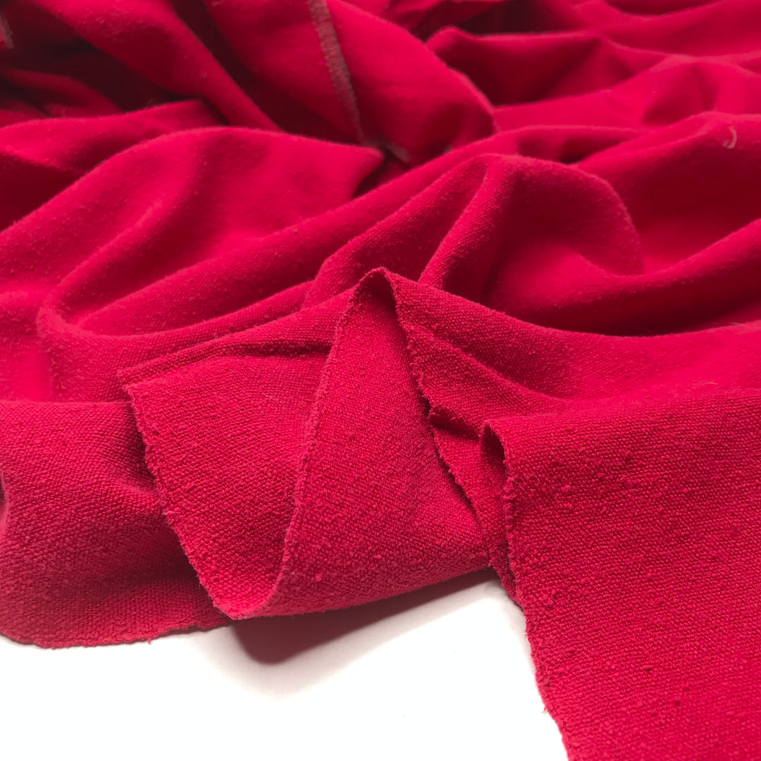 Fire Hydrant - Noil Cotton Woven - Red - 1.9M Bundle (6618016383089)