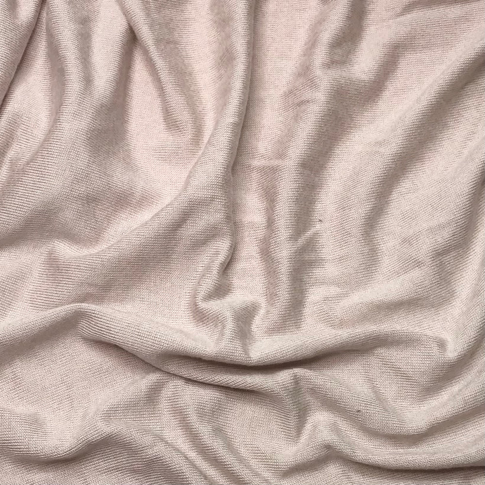 Australia Winter - Jersey Rayon/Cotton Knit - Light Beige - 1/2 Meter (6626910568561)